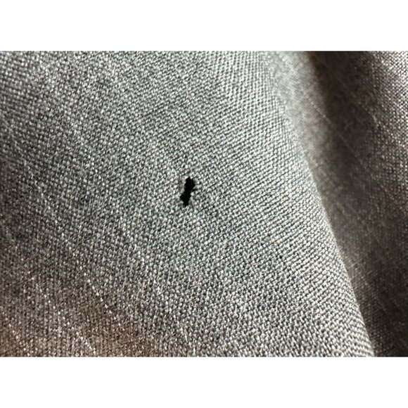 Stafford Mens Gray Pinstripe Suit Jacket Wool Blend Classic Tailored Fit Size 44 - Picture 7 of 11